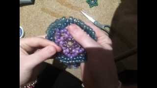 Kandi Dream Catcher Tutorial Part TWO [upl. by Rogergcam]