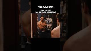 Peter Parker 20 its here naturalbodybuilding gym spiderman tobeymaguire bodytransformation [upl. by Remoh696]