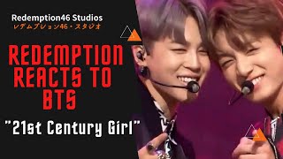 BTS  21st Century Girls Comeback Stage  M COUNTDOWN Redemption Reacts [upl. by Loyce]