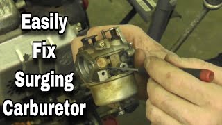 How To Fix A Surging Carburetor A Complete Guide [upl. by Gereld390]