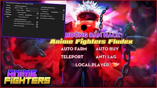 Roblox  Anime Fighters Simulator  Fludex Hướng dẩn HACK AutoFarm Teleport Anti Lag [upl. by Aylsworth]