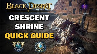 📖 BDO  New Best PvE Spot is Crescent Shrine  Dehkia 310AP  2 Bil H  One Debo Ring Every Hour [upl. by Angelina865]