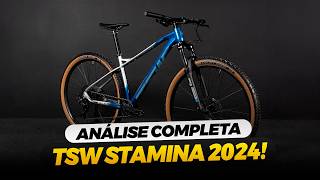 ANÁLISE COMPLETA TSW STAMINA 2024  NOVA VERSÃO DA BICICLETA DE ENTRADA DA MARCADA NACIONAL TSW [upl. by Cadmarr]