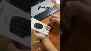 FIRE ⚡️ BOLTT Lumos smart watch unboxing video review viralshorts funnyvideo smartwatch [upl. by Ysle]