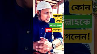 আল্লাহ ছাড়া আপন কেউ কি আছে ইসলামিকভিডিও islamic short shortvideo shortsfeed [upl. by Balling]