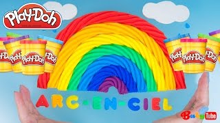 Comment faire un arcenciel en pâte à modeler quotPlay Dohquot Apprendre les couleurs [upl. by Woodruff427]