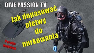 Jak dopasować płetwy do nurkowania [upl. by Robertson]