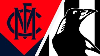 Melbourne v Collingwood  AFL Round 24 2024 Live Reaction [upl. by Niwrek]