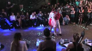 LAnge Noir amp Julie  Improvisation   Africadancar 2015 Eliminatoire France [upl. by Aliam]