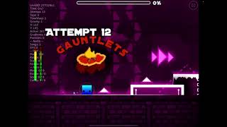 Playing gauntlets on Geometry Dash part 1￼ [upl. by Cele]