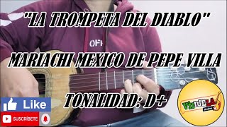 La Trompeta Del Diablo  Mariachi Mexico De Pepe Villa  Cover Vihurla [upl. by Willner]