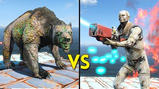 Fallout 4  25 Yao Guai VS 250 Synths  Battles 10 [upl. by Ddart]