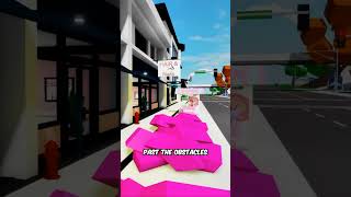 I CANT TOUCH THE COLOR PINK IN BROOKHAVEN roblox brookhaven [upl. by Htinek]