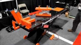 Air operated motorcycle lifts by PremiumBikeLiftscom [upl. by Omrelliug366]