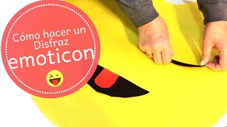 Como hacer un Disfraz de emoticono para carnaval [upl. by Aubrette]