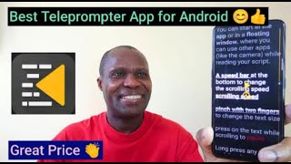 Nano Teleprompter  The BEST Teleprompter App for Android Comprehensive Test Drive 😊 [upl. by Merkle]