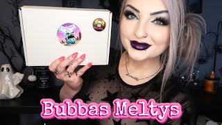 Bubbas Meltys Wax Melt Haul amp Subscription Box April 2023  Lunalily [upl. by Eatnoled]