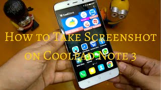 How To Take Screenshot on CoolPad Note 3 [upl. by Yelad526]