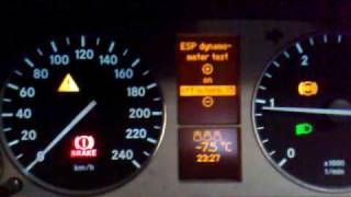 How to turn off ESP on Mercedes [upl. by Keith]