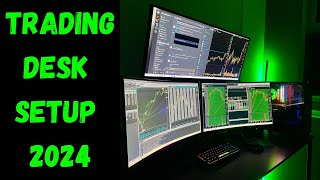 Stock Trading Desk Setup 2024 [upl. by Lindly]