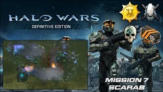 Halo Wars Legendary Gold Campaign  Mission 7 Scarab [upl. by Dier]