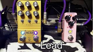 BGM Effects Bakery New Ginger Fuzz  Walrus Audio ACS1 Like classic rock [upl. by Nylyaj]