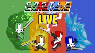 LIVE  Castle Crashers  Ao vivo de 4 jogadores ft Miya Owen [upl. by Voorhis]