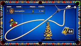 8 Ball Pool  5190 Points amp Crazy Trick SHOT in Pool Workshop Showdown TOP CUP  GamingWithK [upl. by Jos179]