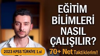 Eğitim Bilimlerinde 43 Netten 725 Nete Nasıl Çıktım Hoca ve Kaynak Önerisi Stratejilerim [upl. by Greenman998]