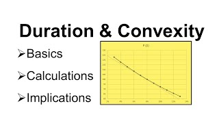 Bonds Duration and Convexity [upl. by Ailedroc]