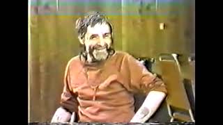 Charles Manson 1988 interview with raw footage for Geraldo [upl. by Nova]