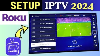 HOW TO SETUP IPTV ON ROKU [upl. by Paula558]