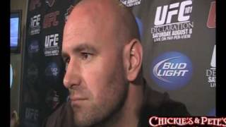 DANA WHITE smashes Fedor and Strikeforce [upl. by Assil829]