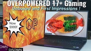 Walmart OverPowered 17 Gaming Laptop  Unboxed amp First Look [upl. by Dachia652]