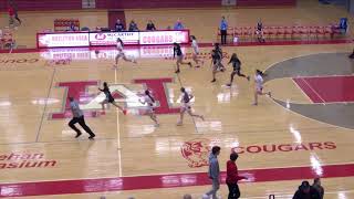 Hazleton Area Lady Cougars vs WilkesBarre Lady Wolfpack Freshman Basketball [upl. by Ydnys]