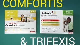 Comfortis vs Trifexis Chewable Comparison [upl. by Okiruy]