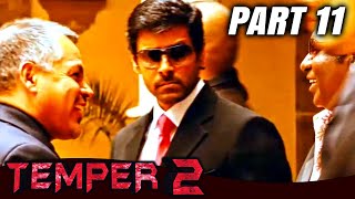 Temper 2 टेंपर 2  PART 11 of 15  Tamil Action Hindi Dubbed Movie  Vikram Shriya Saran [upl. by Arikat]