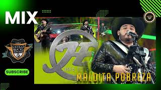 Hermanos Espinoza  Maldita Pobreza Mix Corridos 2024 [upl. by Oirad252]