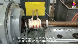 steel pipe swagging machine pipe tapering machine [upl. by Aromat]