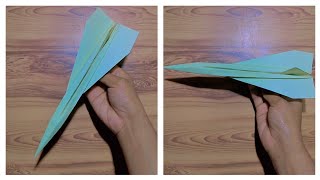 How to make paper plane easy step by step paperplaneglider paperplane [upl. by Yssirc626]