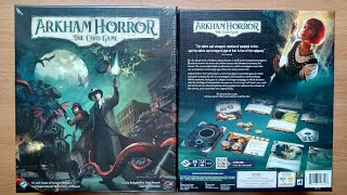 Arkham Horror The Card Game  Revised Core Set UNBOXING in 60ish seconds  Fantasy Flight Games [upl. by Maffa]