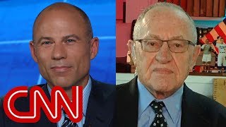 Michael Avenatti Alan Dershowitz debate gets personal [upl. by Leahcimrej839]