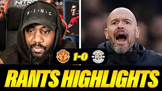 ABSOLUTE TRASH GAME BINDELOF SCORES THE ONLY GOAL  Man Utd 10 Luton Town RANTS HIGHLIGHTS [upl. by Levitan717]