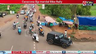 Canacona Bjp Mandal Bike Rally [upl. by Flory]