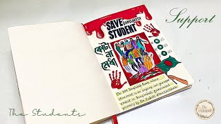 Bangladesh student protest 2024  savebangladeshstudents journal 🇧🇩 [upl. by Sinnaoi]