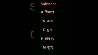 Comment first letter your name sorts viral video [upl. by Anwahsed]