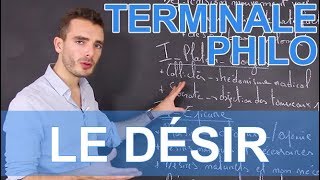 Le désir  Philosophie  Terminale  Les Bons Profs [upl. by Gut]