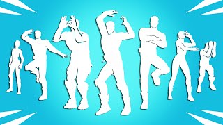 All Fortnite TikTok Dances amp Emotes  Say So Out West Renegade Espresso [upl. by Edylc]