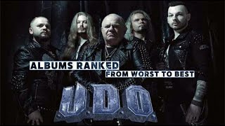 UDO  Albums ranked from worst to best [upl. by Elisha877]