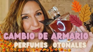 🍁MAS DE 20 PERFUMES OTOÑALES CAMBIO DE ARMARIO🍂 [upl. by Ahsirtak]